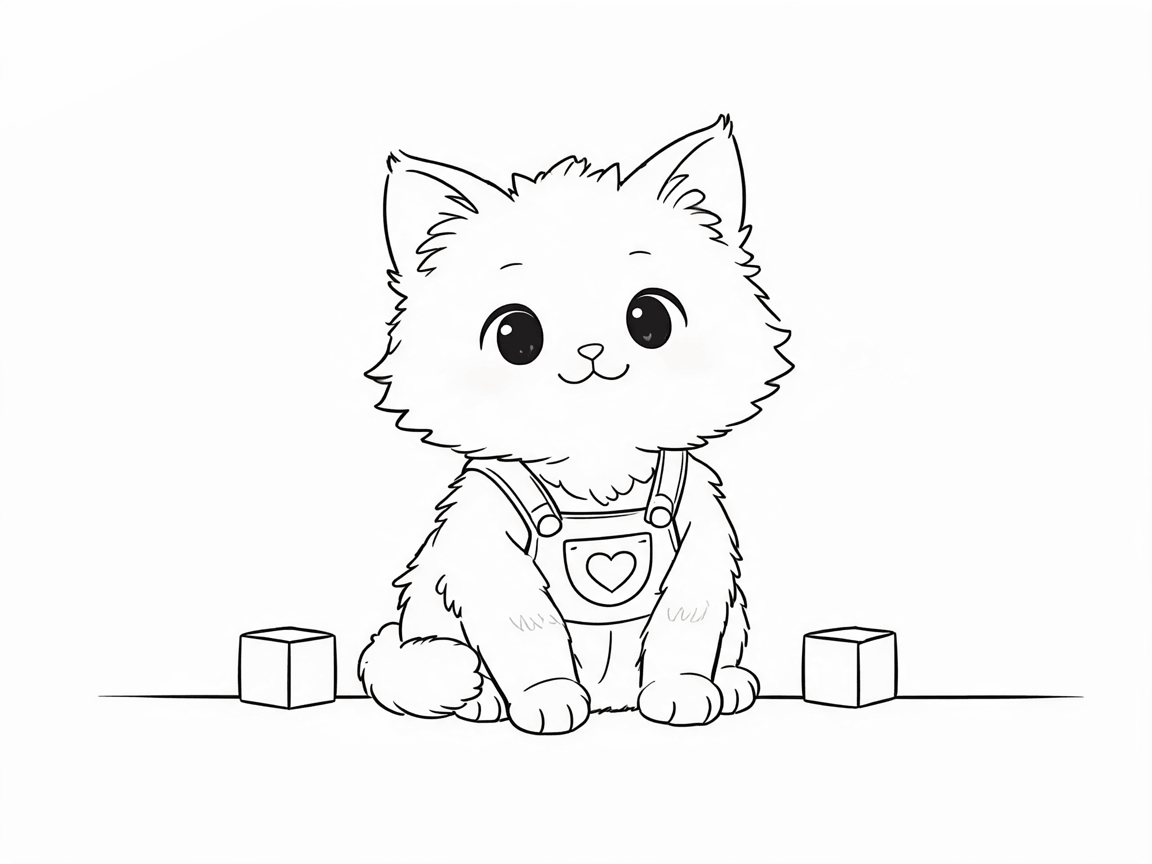 Official pet line art prepared for online coloring.