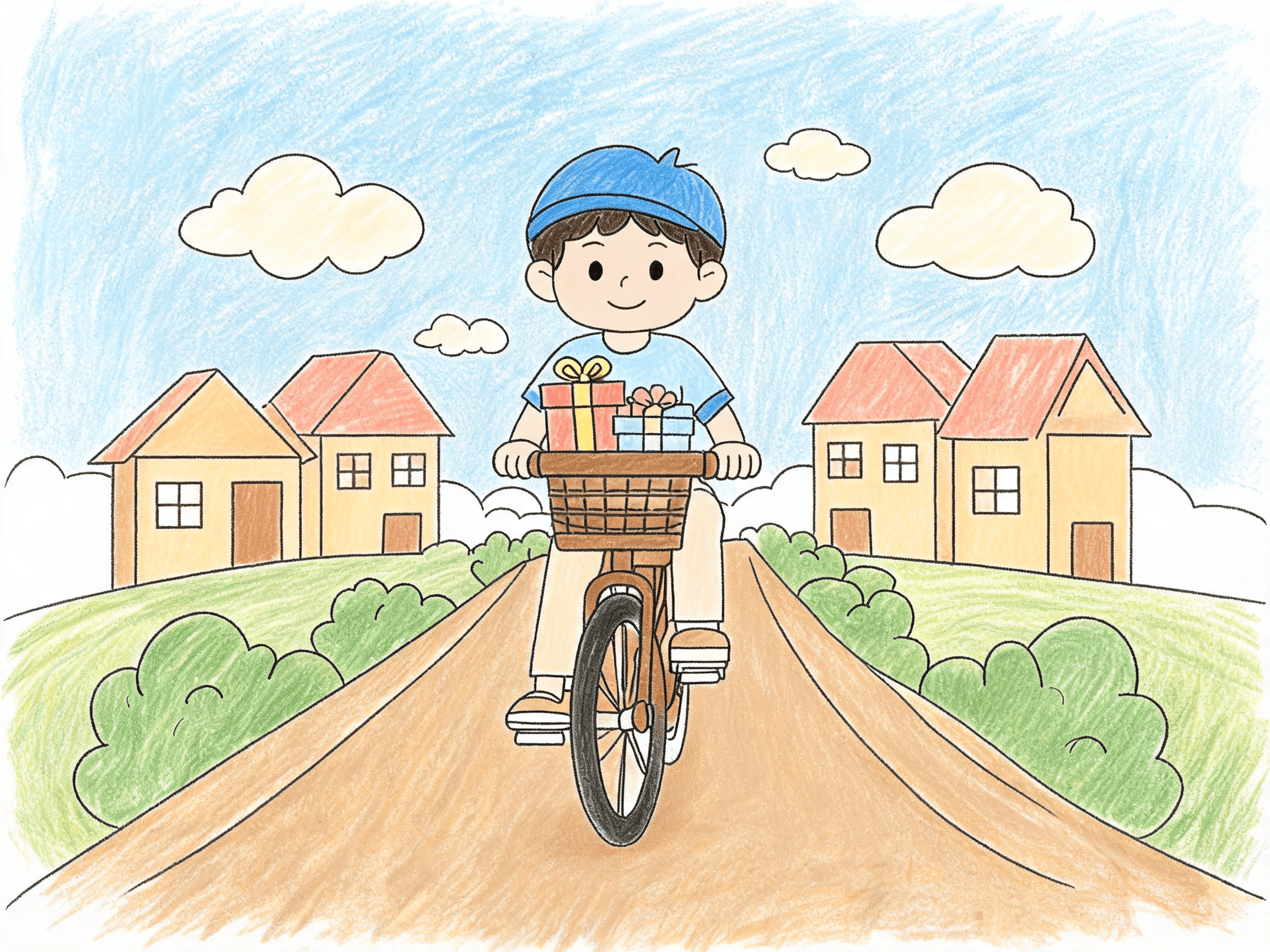 Official colored kids activity page example.