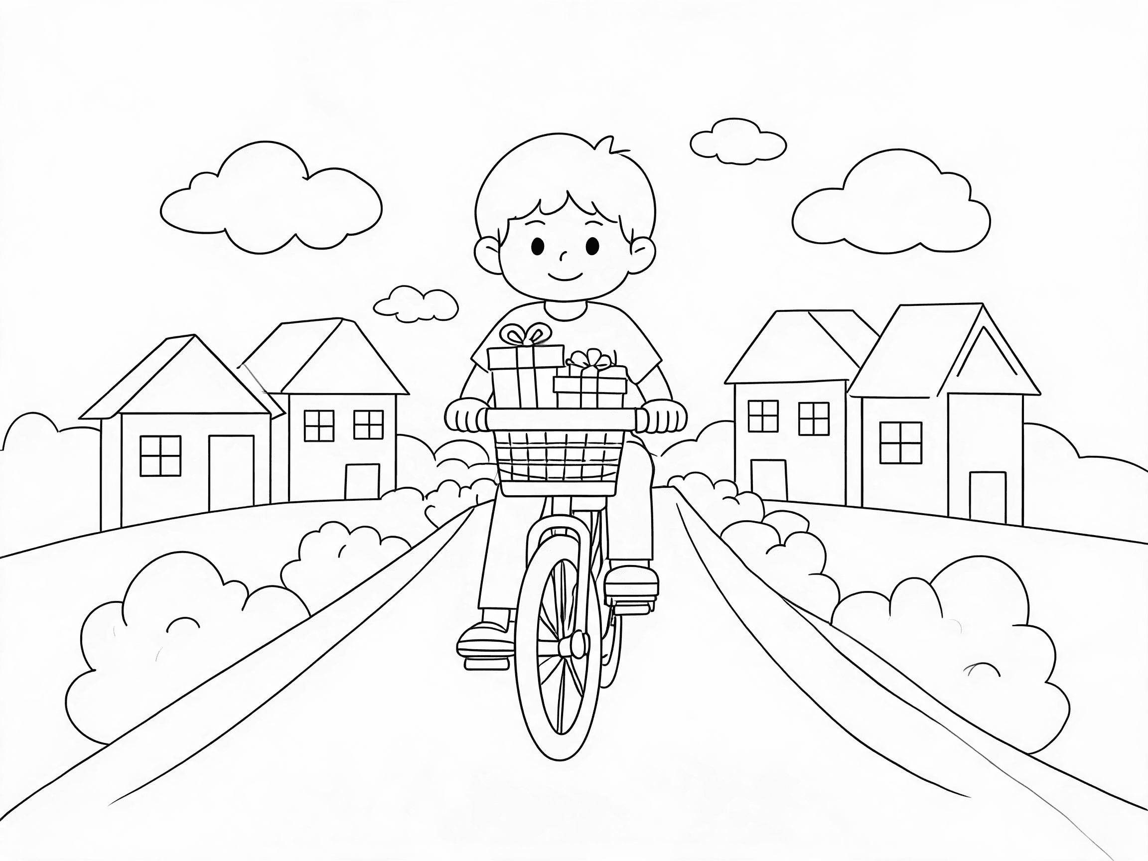 Official kids activity line art prepared for coloring.